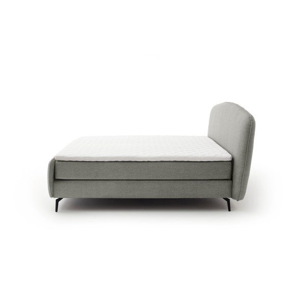 Svijetlo sivi boxspring krevet 180x200 cm Imola – Meise Möbel-image-4