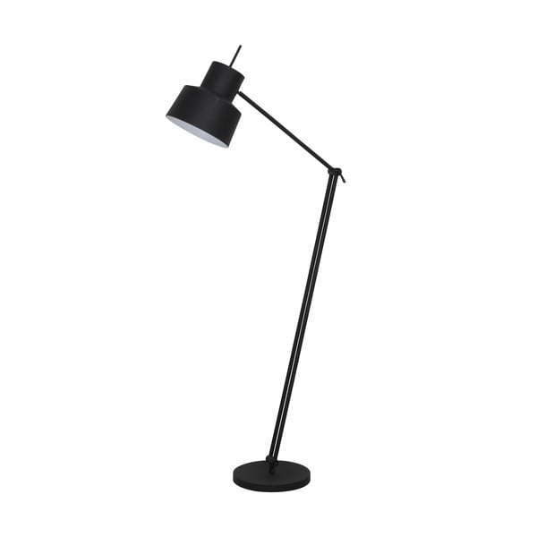 Crna podna lampa (visina 120 cm) Wesly - Light & Living