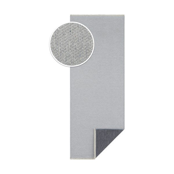 Siva obostrana staza Hanse Home Duo, 80 x 300 cm-image-4