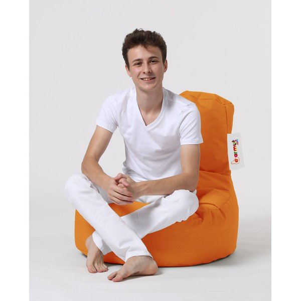 Narančasta vreća za sjedenje Lina – Floriane Garden-image-3