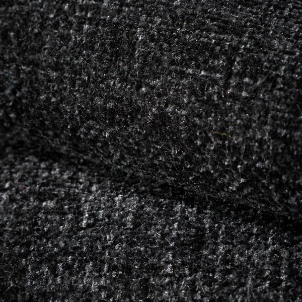 Crna deka od šenila 130x170 cm Wilson – Catherine Lansfield-image-3