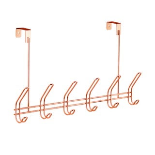 Metalna vješalica za vrata bakrene boje 48 cm Classico - iDesign