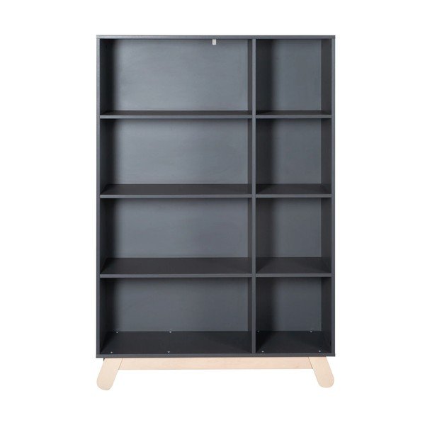 Antracitno siva dječja biblioteka 107x159 cm Jara – Roba-image-2