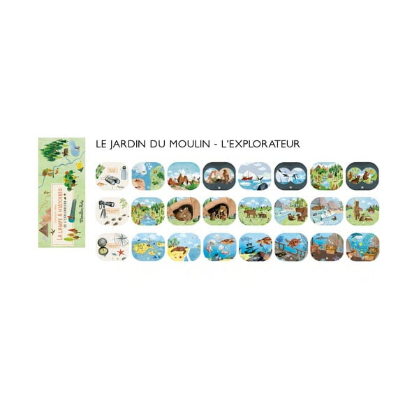 Dječji projekcijski set Moulin Roty Wild animals-image-1