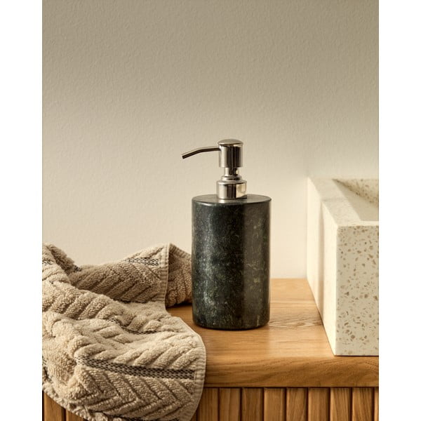 Tamno zeleni mramoran dozator sapuna 200 ml Elenei – Kave Home-image-1