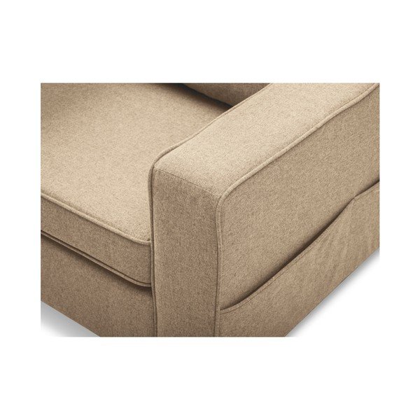 Bež fotelja Mazzini Sofas Narcisse-image-4