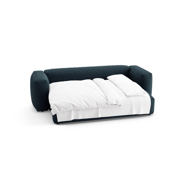 Tamno plava sklopiva sofa 264 cm – Micadoni -image-4
