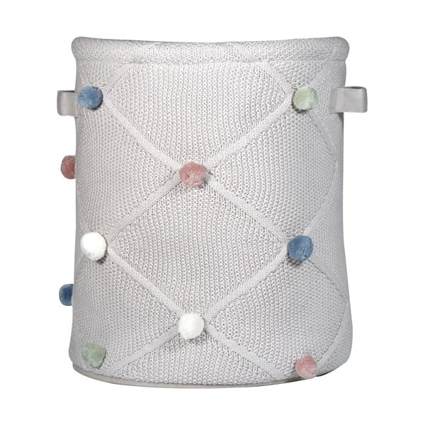 Svjetlo smeđa tekstilna dječja kutija za pohranu ø 30x35 cm Taupe – Kindsgut