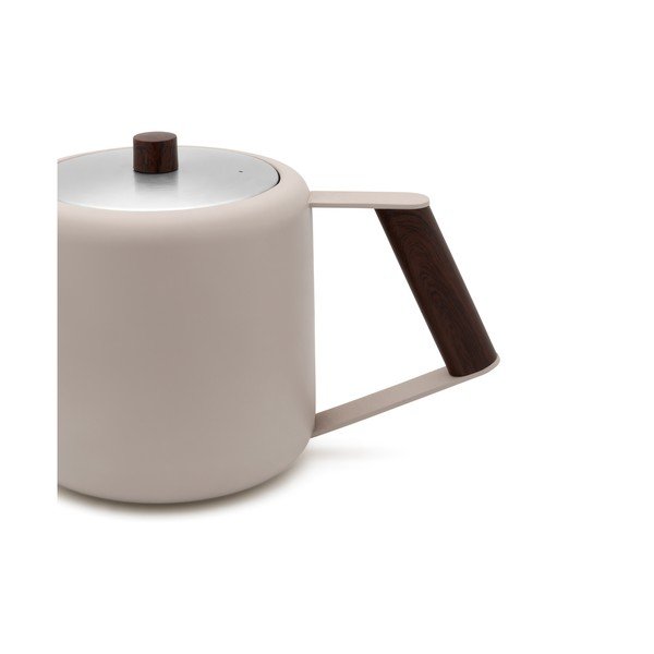 Bež čajnik od nehrđajućeg čelika 1,1 l Duet Boston – Bredemeijer-image-4