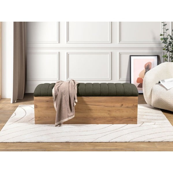 Zelena/u prirodnoj boji klupa Oceane – Bobochic Paris-image-1