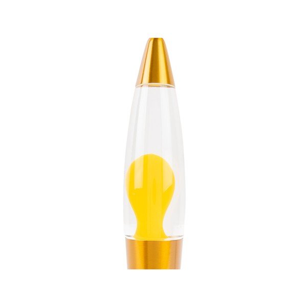 Žuta  staklena lava lampa (visina 35,5 cm) Funky Rocket Lava – Leitmotiv-image-2