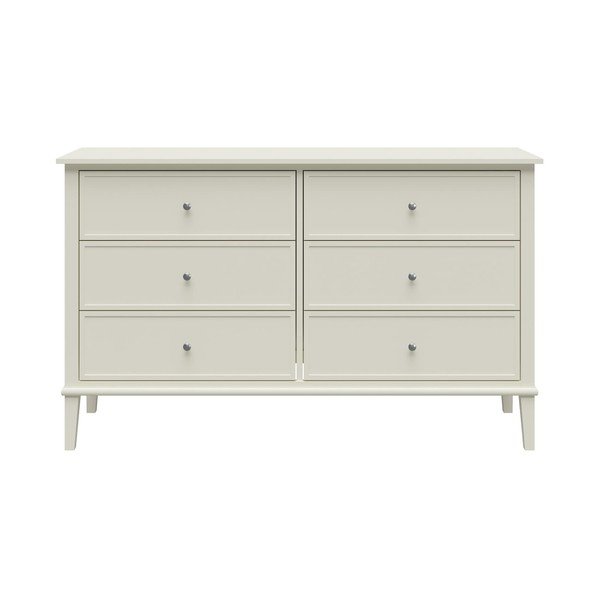 Bijela niska komoda 138x84 cm Franklin – Støraa