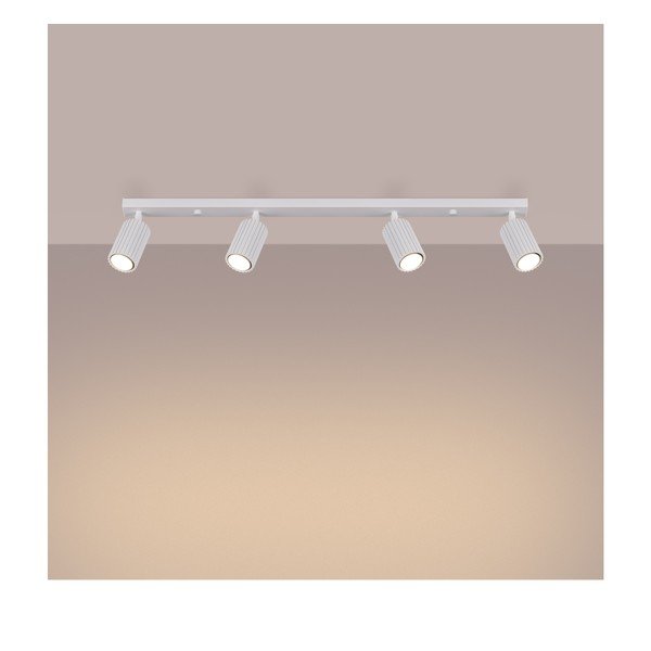 Bijeli reflektor 6,5x81 cm Gleam – Sollux-image-2