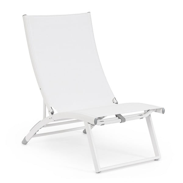 Bijela metalna vrtna ležaljka Taylor   – Bizzotto
