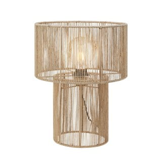 Stolna lampa u prirodnoj boji sa sjenilom od jute (visina 38 cm) Soga – Markslöjd