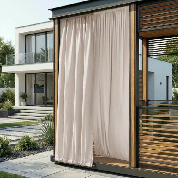 Krem zavjesa za djelomično zamračenje/vanjska Calisto – Filumi