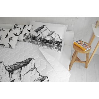 Prošiveni set deke i jastučnice od pamučnog satena 140x200 cm – Butter Kings