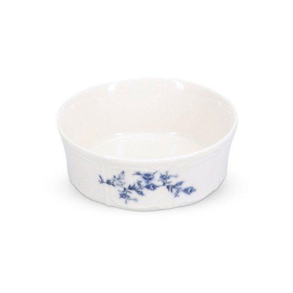 Bijela/plava porculanska zdjelica 410 ml Retro – BonBistro-image-3