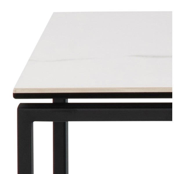 Skup od 3 Bijela konferencijska tablica s željeznim nogama Acton Katrine-image-4