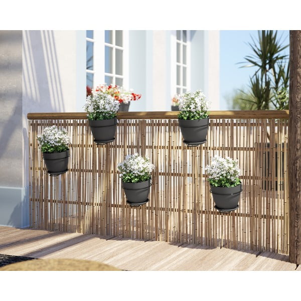 Viseća i zidna posuda za cvijeće od reciklirane plastike ø 20 cm Capri – Artevasi-image-2