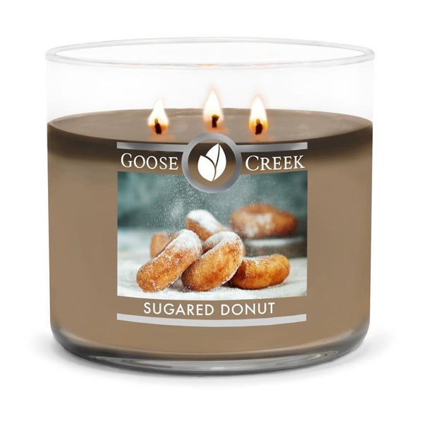 Mirisna svijeća u staklenoj posudi Goose Creek Sugared Donut, 35 sati gorenja