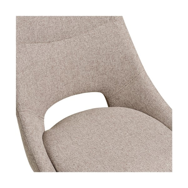 Bež podstavljena blagovaonska stolica Dokka – House Nordic-image-4