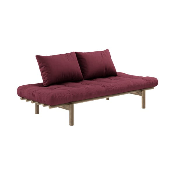 Crveni kauč na razvlačenje 200 cm Pace - Karup Design-image-3