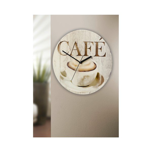 Zidni sat Wenko Coffee, ⌀ 27 cm-image-1