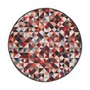 Crveni/sivi perivi okrugao tepih ø 100 cm Ignite – Mila Home