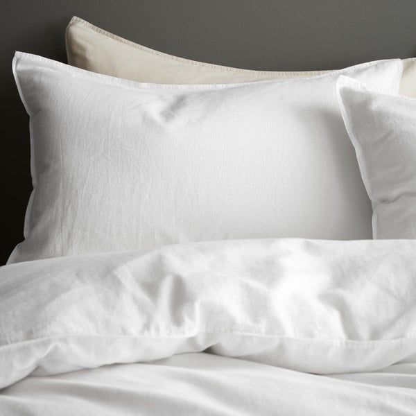 Bijela posteljina za bračni krevet 200x200 cm Relaxed – Content by Terence Conran-image-1