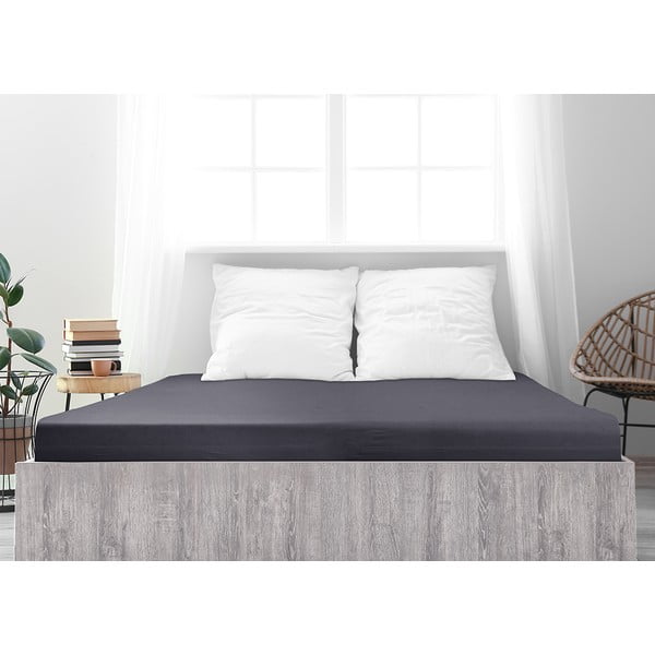 Antracitno siva plahta 200x200 cm – B.E.S.-image-2