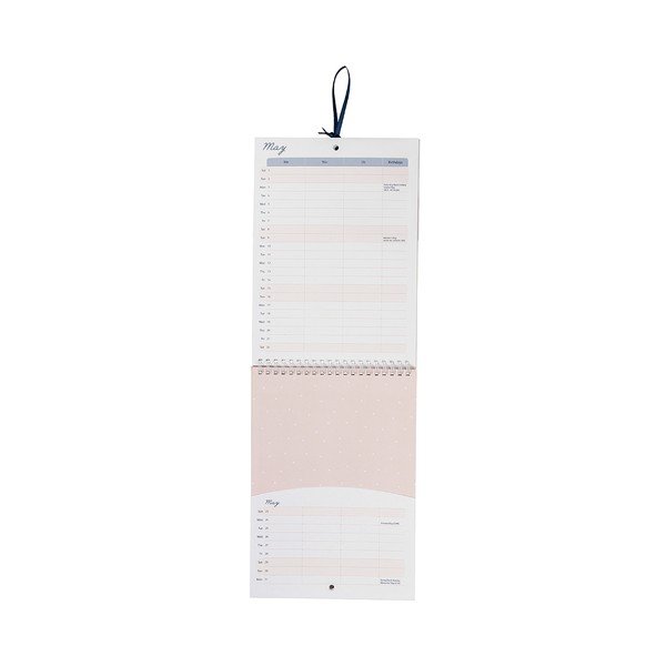 Mjesečni plavi kalendar za parove Busy B, 13 stranica-image-3