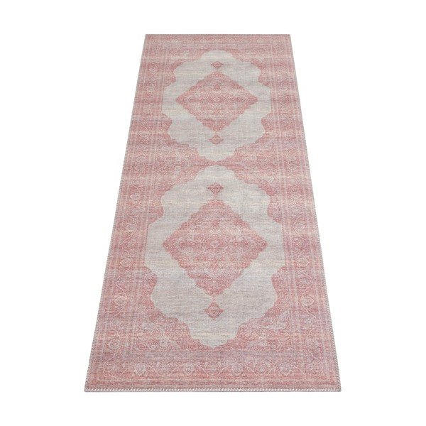 Svjetlocrveni tepih Nouristan Carme, 80 x 200 cm-image-4