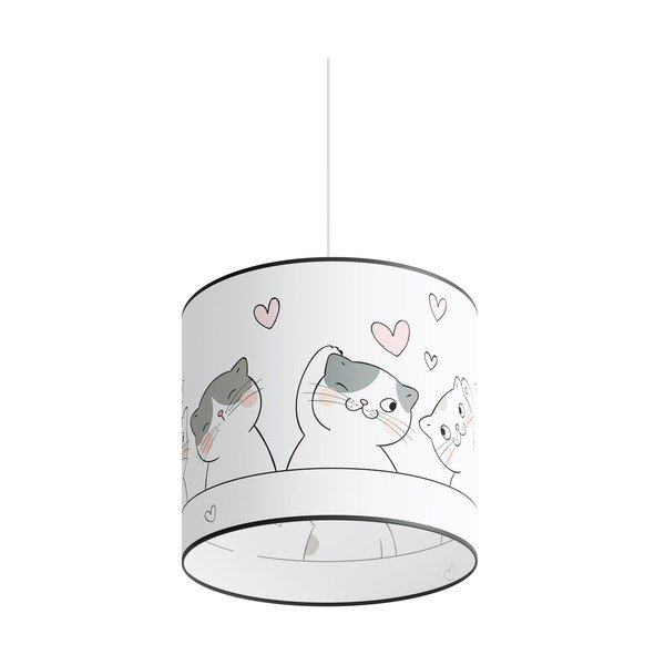 Bijela dječja svjetiljka Puss – Sollux