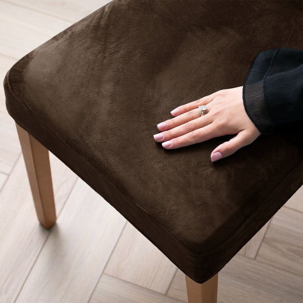 Smeđa rastezljiva presvlaka za stolicu 48 cm Sento – Restilo-image-1