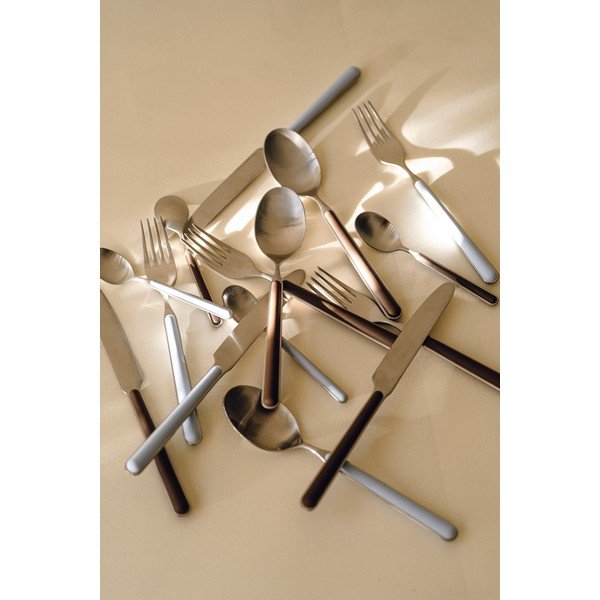 Smeđi/u srebrnoj boji pribor 4 kom od nehrđajućeg čelika za 1 osobu Noli – noo.ma-image-3