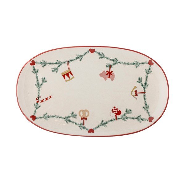 Pladanj s božićnim motivom od kamenine 23x38,5 cm Yule – Bloomingville
