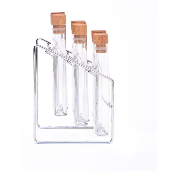 Posude za začine u setu 12 kom sa stalkom Spice Lab – Wireworks-image-2