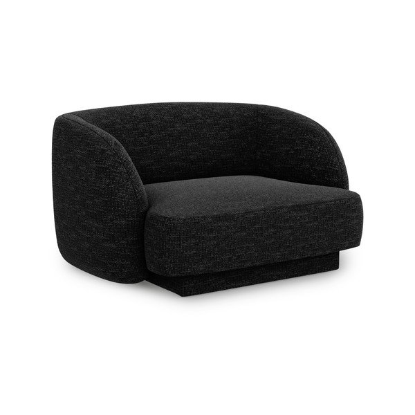 Antracit fotelja Miley - Micadoni Home-image-3