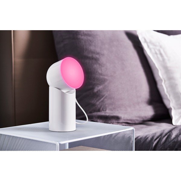 Bijela LED stolna lampa (visina 14 cm) Orbe – Lexon-image-3
