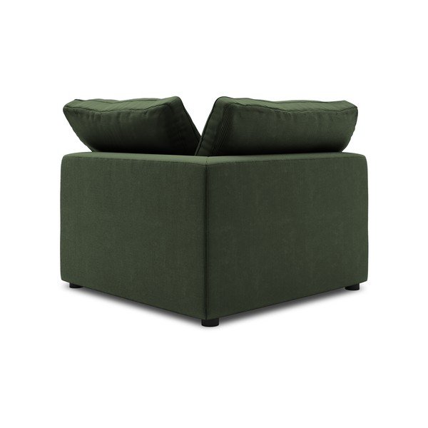 Tamnozeleni oboostrani kutni dio modularne sofe od samta Windsor & Co Sofas Galaxy-image-2