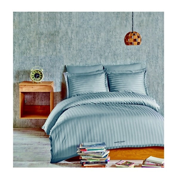 Pamučna satenska posteljina s Blackburn plahtama, 160 x 220 cm