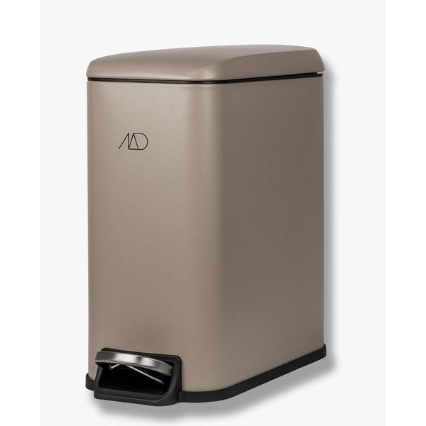 Bež metalna kanta za smeće s pedalom 5 l Wendy – Mette Ditmer Denmark-image-4