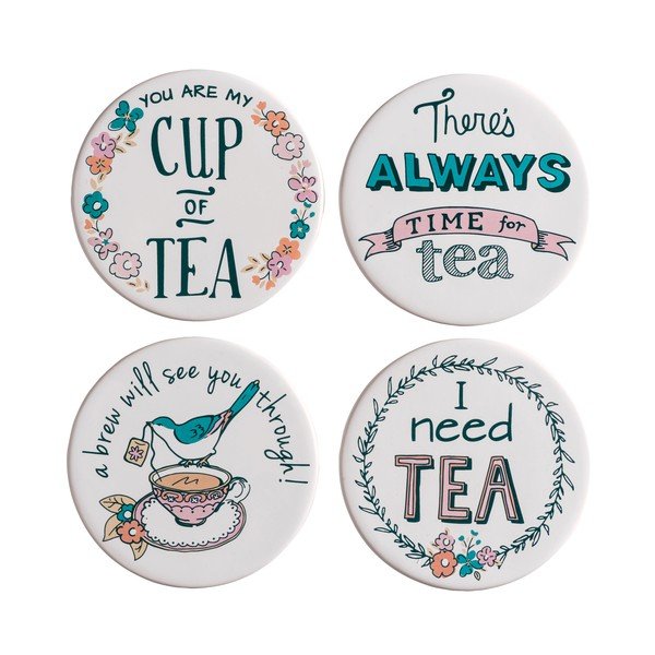 Set od 4 podmetača za čaše Premier Housewares Pretty Things