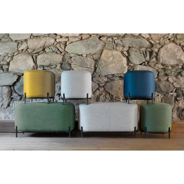 Sivi tabure Tenzo Harry, širina 82 cm-image-1