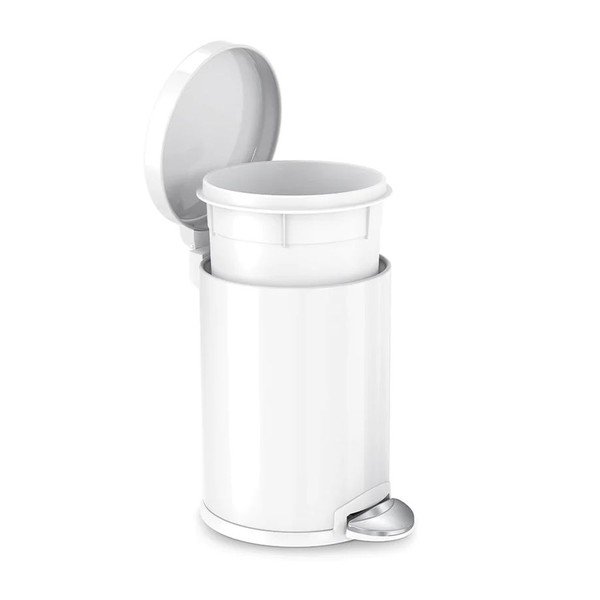 Čelična kanta za otpatke s pedalom 4,5 l - simplehuman-image-2