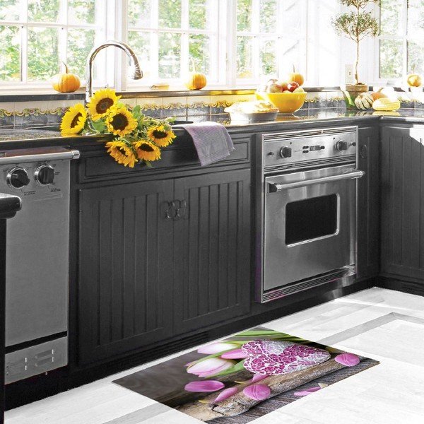 Otirač od vinila Purple Love, 52 x 75 cm-image-2