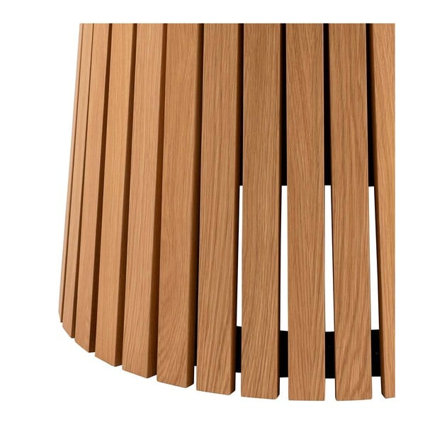 Blagovaonski stol s furnirom hrasta Actona Christo, ø 120 cm-image-4