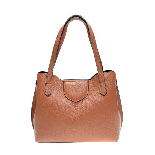 Luisa Vannini smeđa kožna torbica