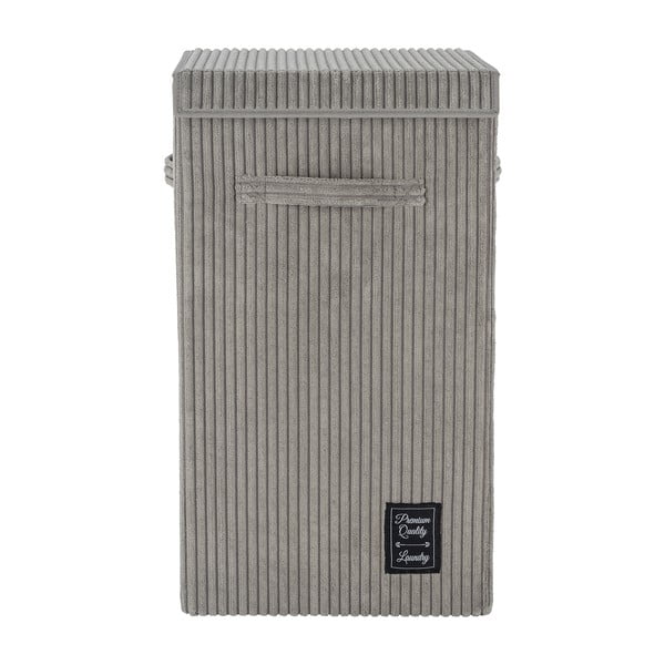 Siva košara za rublje Wenko Cora, obujam 63 l-image-1